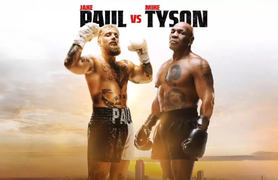 Photo of mike tyson and jake paul Photo of mike tyson and jake paul