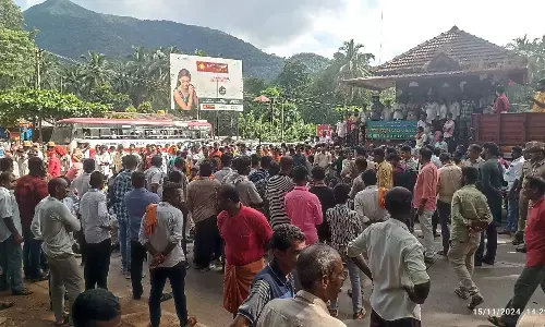 ಗುಂಡ್ಯ: ಕಸ್ತೂರಿ ರಂಗನ್ ವರದಿ ವಿರುದ್ಧ ಪ್ರತಿಭಟನೆ, ರಾಷ್ಟ್ರೀಯ ಹೆದ್ದಾರಿ ತಡೆ