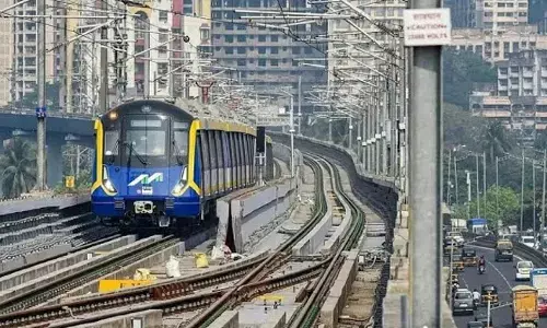 Photo of metro train