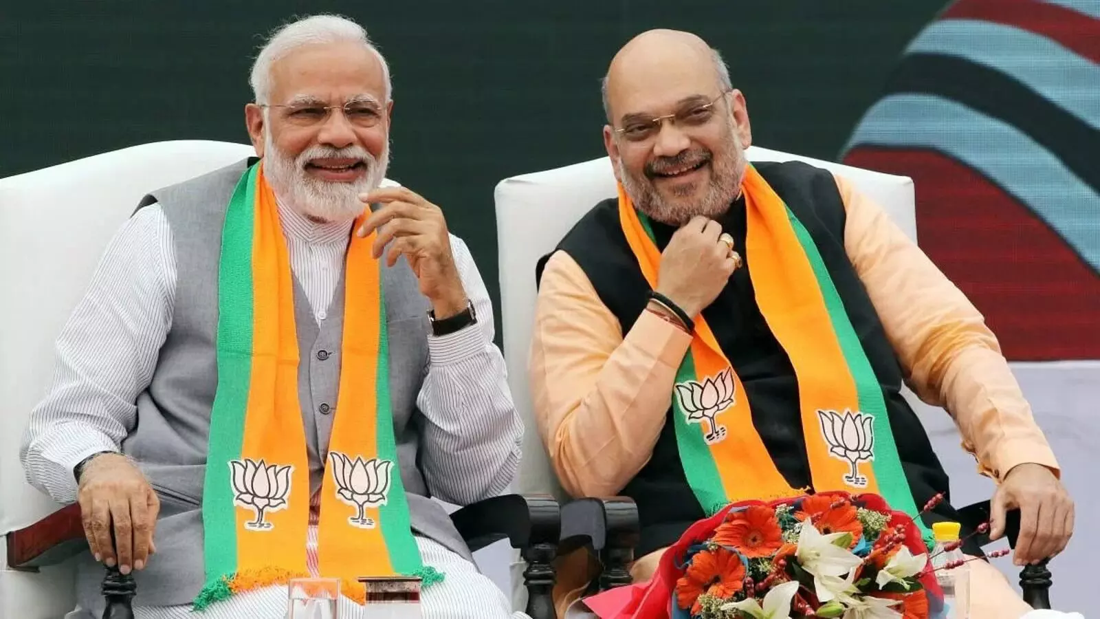 Photo of Modi , amith sha
