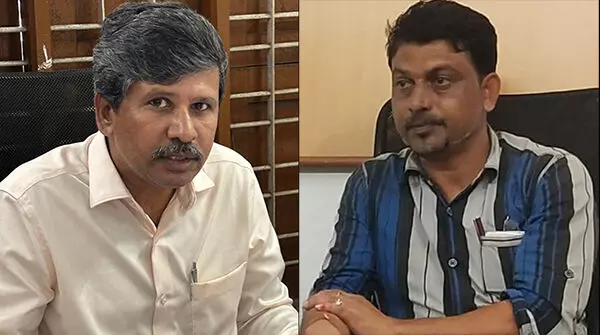 ಲಂಚ ಸ್ವೀಕರಿಸುತ್ತಿದ್ದ ಆರೋಪ: ಉಡುಪಿ ಖಜಾನೆ ಉಪನಿರ್ದೇಶಕ ರವಿ ಕುಮಾರ್, ಸಹಾಯಕ ರಾಘವೇಂದ್ರ ಲೋಕಾಯುಕ್ತ ಬಲೆಗೆ ಲಂಚ ಸ್ವೀಕರಿಸುತ್ತಿದ್ದ ಆರೋಪ: ಉಡುಪಿ ಖಜಾನೆ ಉಪನಿರ್ದೇಶಕ ರವಿ ಕುಮಾರ್, ಸಹಾಯಕ ರಾಘವೇಂದ್ರ ಲೋಕಾಯುಕ್ತ ಬಲೆಗೆ