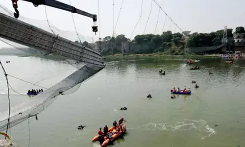 Photo of Morbi bridge