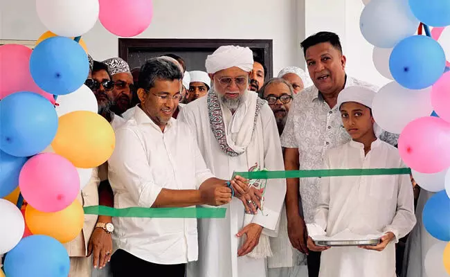 ದಾರುನ್ನೂರ್ ನಲ್ಲಿ  ಮರ್ಹೂಂ ನೌಷಾದ್ ಹಾಜಿ ಮೆಮೋರಿಯಲ್ ಬ್ಲಾಕ್ ನೂತನ ಕಟ್ಟಡದ ಉದ್ಘಾಟನಾ ಸಮಾರಂಭ