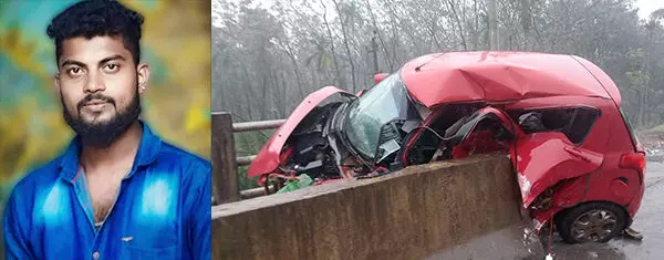 ಮಣ್ಣಗುಂಡಿ: ಡಿವೈಡರ್‌ಗೆ ಕಾರು ಢಿಕ್ಕಿ; ಓರ್ವ ಸ್ಥಳದಲ್ಲೇ ಮೃತ್ಯು