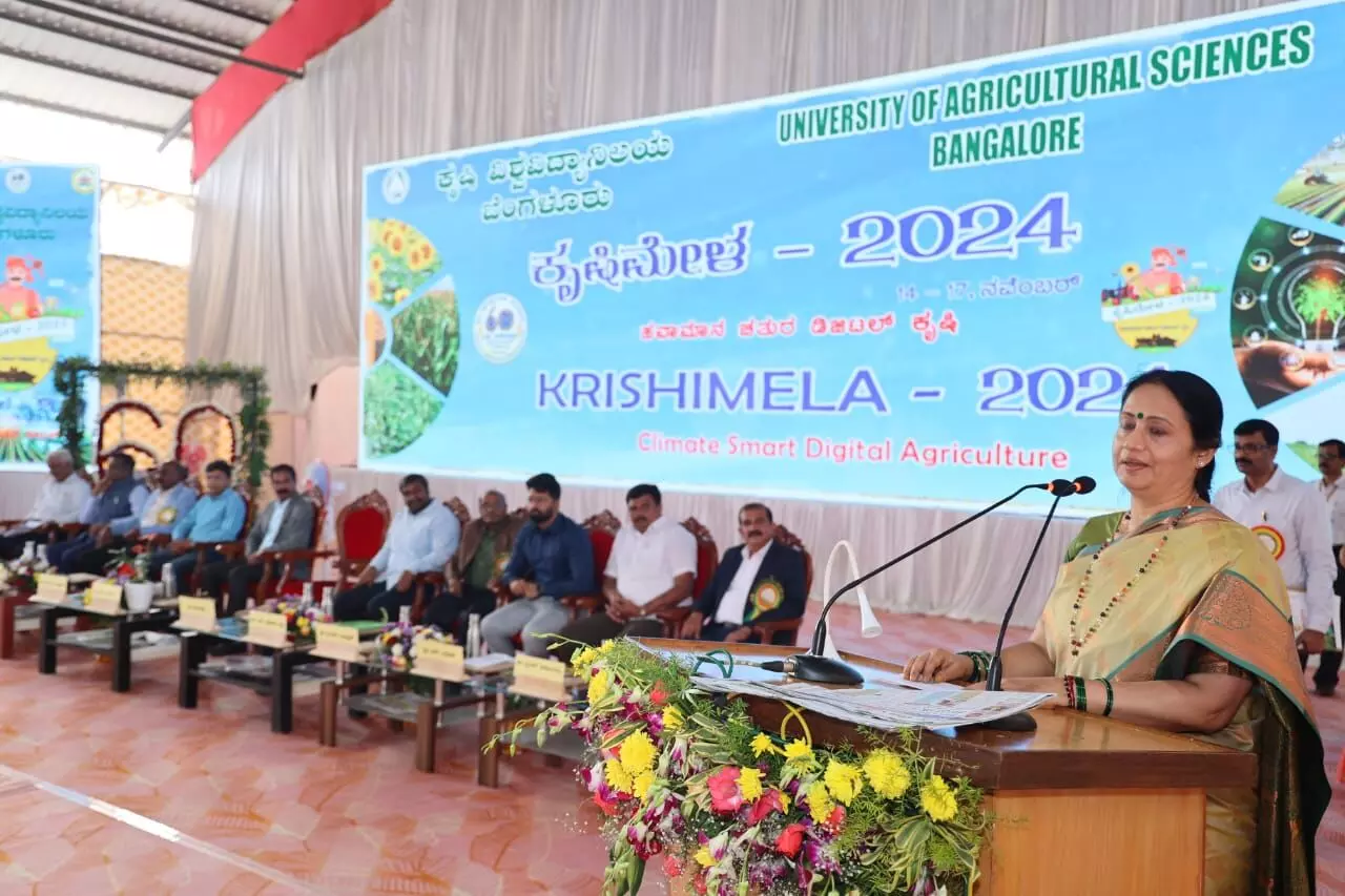 ಕೃಷಿಯಲ್ಲಿ ಡಿಜಿಟಲ್ ತಂತ್ರಜ್ಞಾನ ಅಳವಡಿಕೊಳ್ಳಿ: ಯುವ ರೈತರಿಗೆ ಡಾ.ಶಾಲಿನಿ ರಜನೀಶ್ ಕರೆ ಕೃಷಿಯಲ್ಲಿ ಡಿಜಿಟಲ್ ತಂತ್ರಜ್ಞಾನ ಅಳವಡಿಕೊಳ್ಳಿ: ಯುವ ರೈತರಿಗೆ ಡಾ.ಶಾಲಿನಿ ರಜನೀಶ್ ಕರೆ