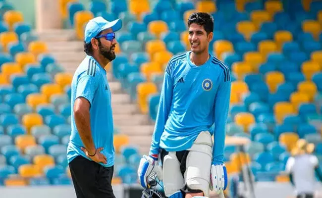 photo of Rohit Sharma , Shubman Gill