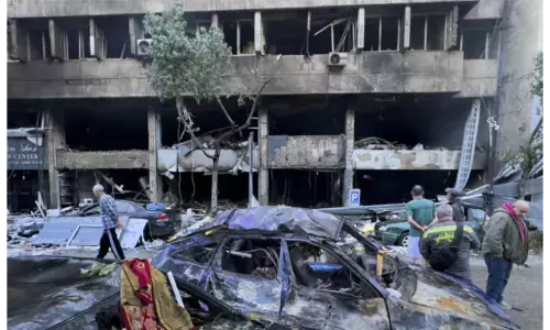 Photo of Israeli strikes on Beirut