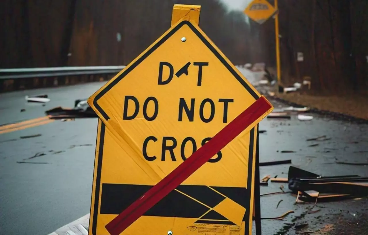 photo of accident site