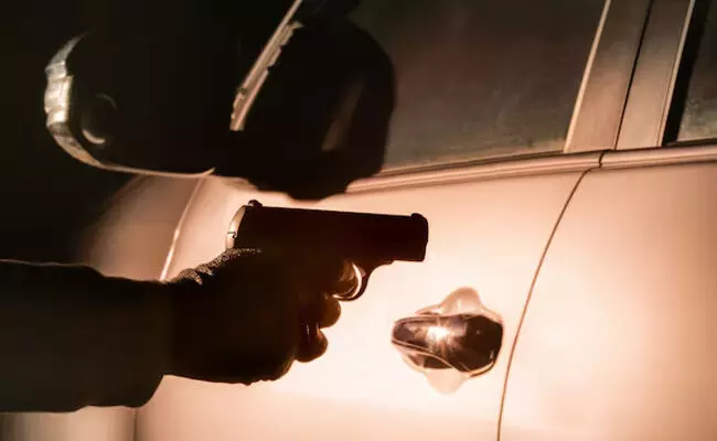 Photo of Night robbery on the street