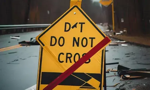 photo of accident site