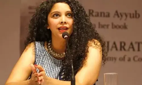 ರಾಣಾ ಅಯ್ಯೂಬ್ ಮೇಲಿನ ಆನ್‌ ಲೈನ್‌ ದಾಳಿ | ಪತ್ರಕರ್ತರ ಸುರಕ್ಷತೆ ಕಾಪಾಡುವಂತೆ ಭಾರತಕ್ಕೆ ʼವಾಷಿಂಗ್ಟನ್ ಪೋಸ್ಟ್ʼ ಆಗ್ರಹ