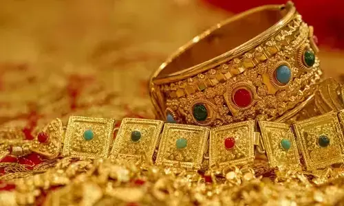 Photo of gold jewellery