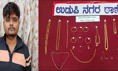 ಉಡುಪಿ| ಚಿನ್ನ, ವಜ್ರಾಭರಣ ಕಳ್ಳತನ ಪ್ರಕರಣ: ಹೋಮ್ ನರ್ಸ್ ಬಂಧನ