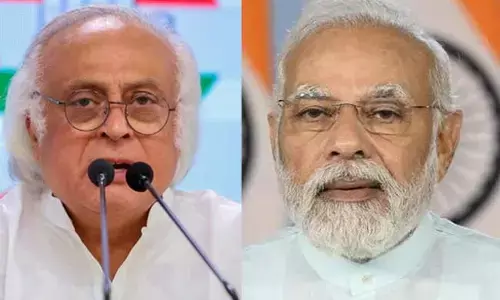 Photo of Jairam Ramesh and Narendra Modi