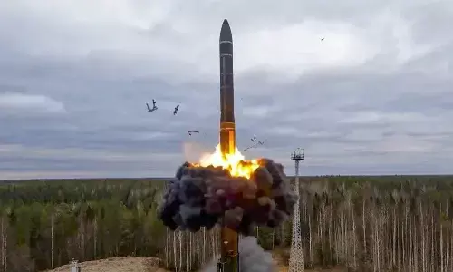 ಮೊದಲ ಬಾರಿಗೆ ಉಕ್ರೇನ್ ಮೇಲೆ ಇಂಟರ್ ಕಾಂಟಿನೆಂಟಲ್ ಬ್ಯಾಲಿಸ್ಟಿಕ್ ಕ್ಷಿಪಣಿ ದಾಳಿ ನಡೆಸಿದ ರಷ್ಯಾ