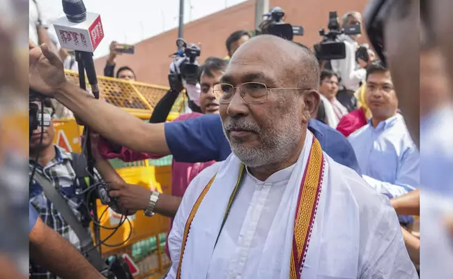 Photo of Manipur CM Biren Singh