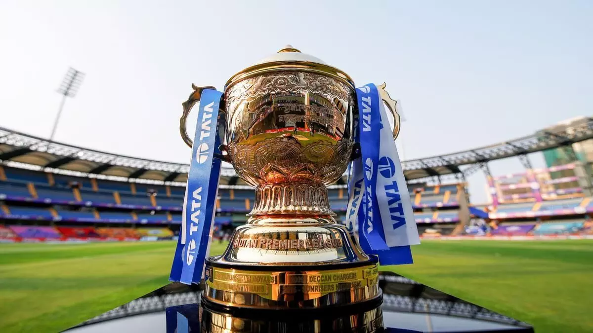 Photo of IPL trophy Photo of IPL trophy