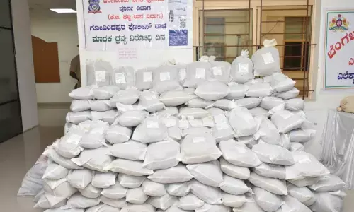 Photo of seized Ganja