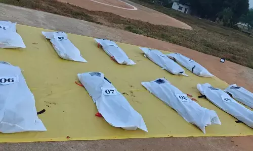 Photo of deadbodies of Maoists