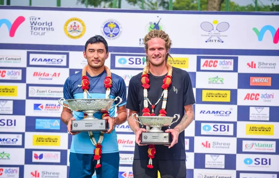 ಕಲಬುರಗಿ ಓಪನ್  | ಉಜ್ಬೇಕಿಸ್ತಾನದ ಸುಲ್ತಾನೋವ್‌ಗೆ ಸಿಂಗಲ್ಸ್‌ ಪ್ರಶಸ್ತಿ