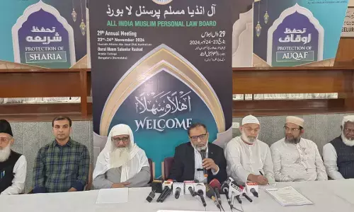 ವಕ್ಫ್ ತಿದ್ದುಪಡಿ ಮಸೂದೆ ಅಂಗೀಕಾರವಾದರೆ ಸಂಸತ್ ಭವನದ ಎದುರು ಧರಣಿ : ಮುಸ್ಲಿಂ ವೈಯಕ್ತಿಕ ಕಾನೂನು ಮಂಡಳಿ