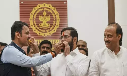 ಮಹಾರಾಷ್ಟ್ರದ ಮುಖ್ಯಮಂತ್ರಿಯಾಗಿ ಫಡ್ನವೀಸ್ ನೇಮಕ ಸಾಧ್ಯತೆ; ಅಜಿತ್ ಪವಾರ್, ಶಿಂಧೆಗೆ ಡಿಸಿಎಂ ಪಟ್ಟ?: ವರದಿ