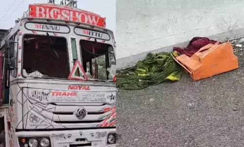 truck that mowed down 5 people in kerala