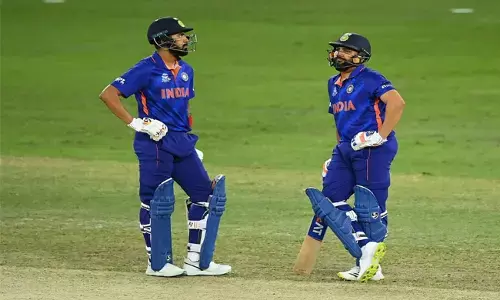 Photo of  K.L. Rahul, Rohit Sharma