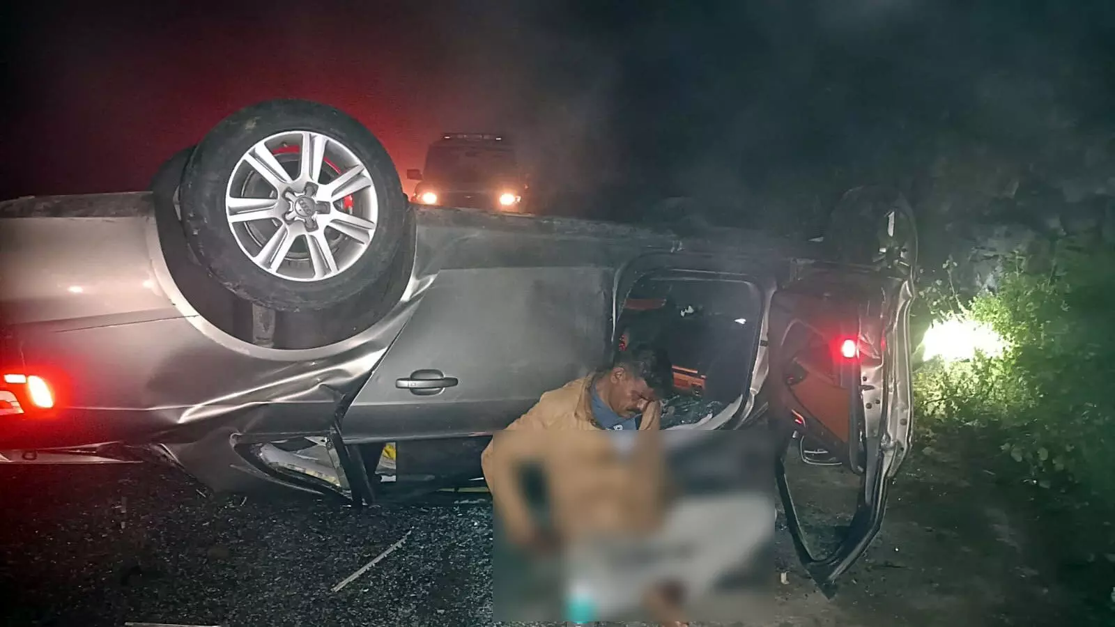 ಚಾಮರಾಜನಗರ | ಕಾರು ಪಲ್ಟಿ: ಓರ್ವ ಮೃತ್ಯು, ಇನ್ನೋರ್ವ ಗಂಭೀರ