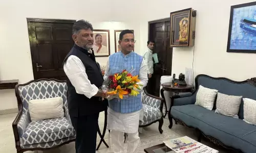 ರಾಜ್ಯದ ನೀರಾವರಿ ಯೋಜನೆಗೆ ಅನುಮತಿ ಕೋರಿ ಡಿ.ಕೆ.ಶಿವಕುಮಾರ್ ಮನವಿ