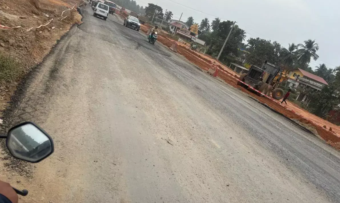 ಉಪ್ಪಿನಂಗಡಿ| ಅವೈಜ್ಞಾನಿಕ ಕಾಮಗಾರಿಯಿಂದ ಅಪಘಾತ: ಪೊಲೀಸ್ ದೂರು