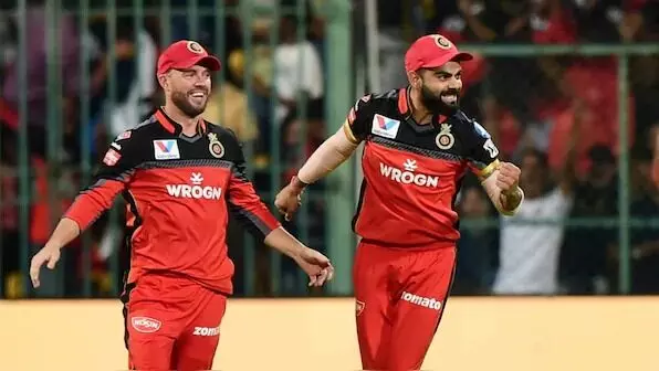 Photo of  Virat Kohli and AB de Villiers