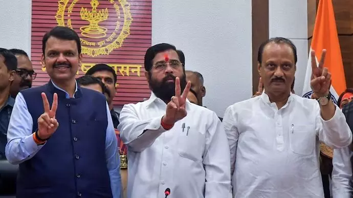 Photo of Mahayuti leaders