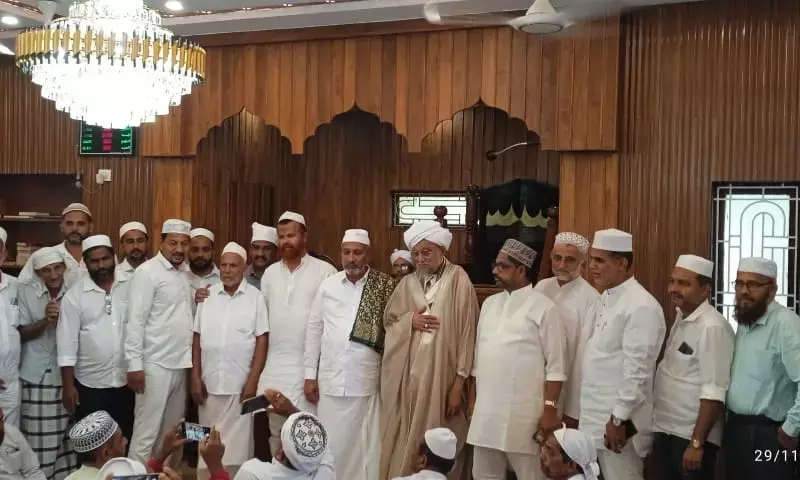 ಸಚ್ಚರಿಪೇಟೆ ಮದೀನಾ ಮಸೀದಿಯ ಖಾಝಿ ಸ್ವೀಕಾರ