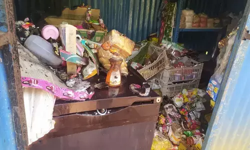 ಕುಂದಾಪುರ: ದಿನಸಿ ಅಂಗಡಿಗೆ ಬೆಂಕಿ; ಲಕ್ಷಾಂತರ ರೂ. ನಷ್ಟ