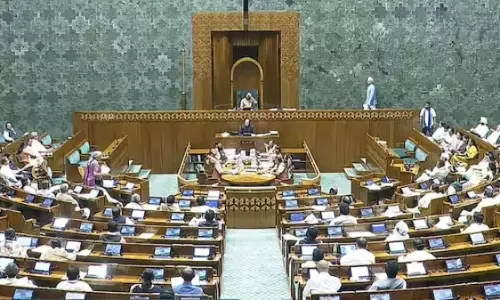 Photo of Lok Sabha session