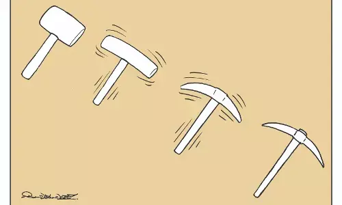 ಛೂ ಬಾಣ | ಪಿ. ಮಹಮ್ಮದ್ ಕಾರ್ಟೂನ್