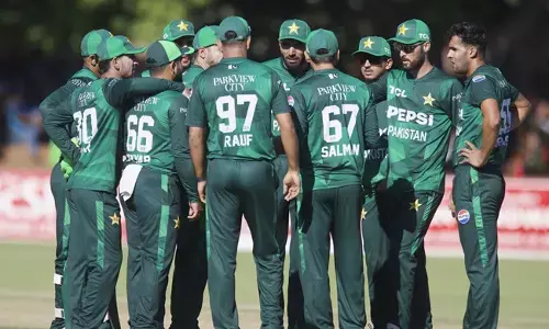 Photo of Pakistan players