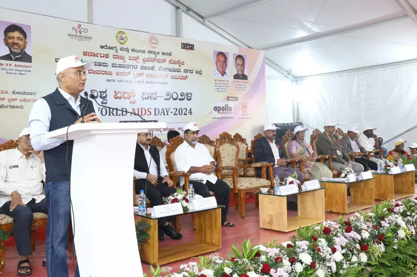 ಎಚ್‍ಐವಿ ಸೋಂಕಿನ ಪ್ರಮಾಣದಲ್ಲಿ ಇಳಿಕೆ : ಸಚಿವ ದಿನೇಶ್ ಗೂಂಡೂರಾವ್