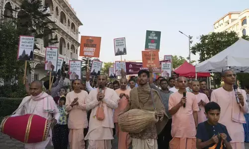 Photo of ISKCON monks