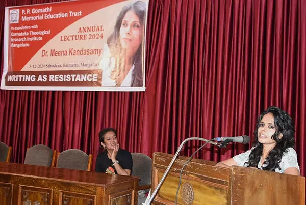 ಮಂಗಳೂರು| ಪೆನ್ನುಗಳ ಪ್ರತಿರೋಧಕ್ಕೆ ಗನ್ನುಗಳ ಉತ್ತರ ಖೇದಕರ: ಡಾ. ಮೀನಾ ಕಂದಸಾಮಿ