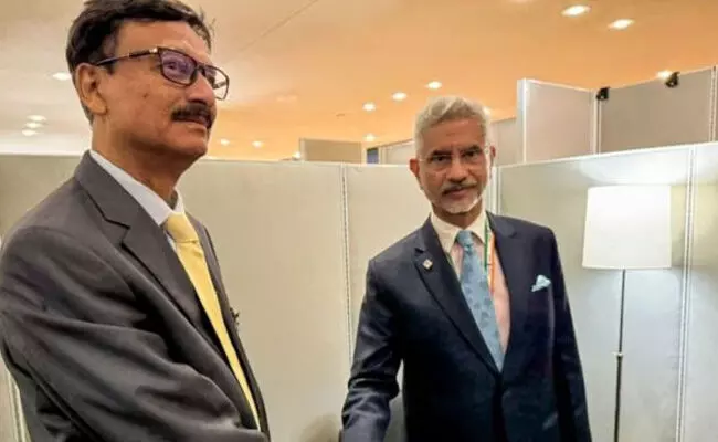 Photo of S Jaishankar  ,Touhid Hossain