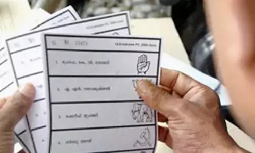 Photo of ballot paper