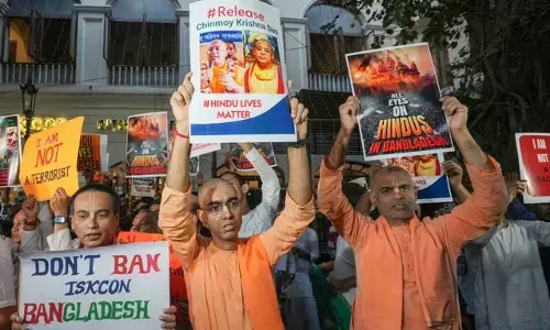 ಧಾರ್ಮಿಕ ಮುಖಂಡನ ಪರ ವಾದ ಮಂಡಿಸಿದ್ದಕ್ಕಾಗಿ ವಕೀಲರ ಮೇಲೆ ಅಮಾನುಷ ಹಲ್ಲೆ: ಇಸ್ಕಾನ್