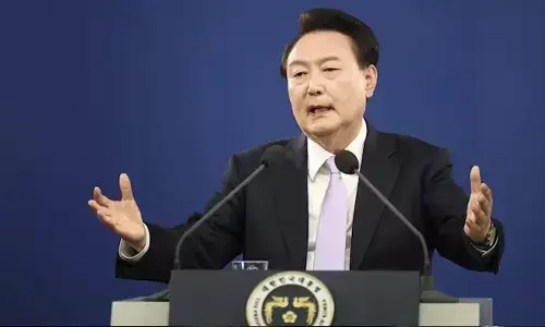 Photo of  South Korean President Yoon Suk Yeol