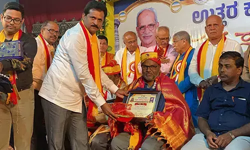 ಮಾಧ್ಯಮ ಕ್ಷೇತ್ರದ ಸಾಧನೆಗಾಗಿ ‘ವಾರ್ತಾಭಾರತಿ’ಯ ವರದಿಗಾರ ಮುಹಮ್ಮದ್ ರಝಾ ಮಾನ್ವಿಗೆ ಸನ್ಮಾನ