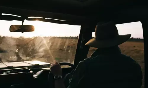 Jeep driving