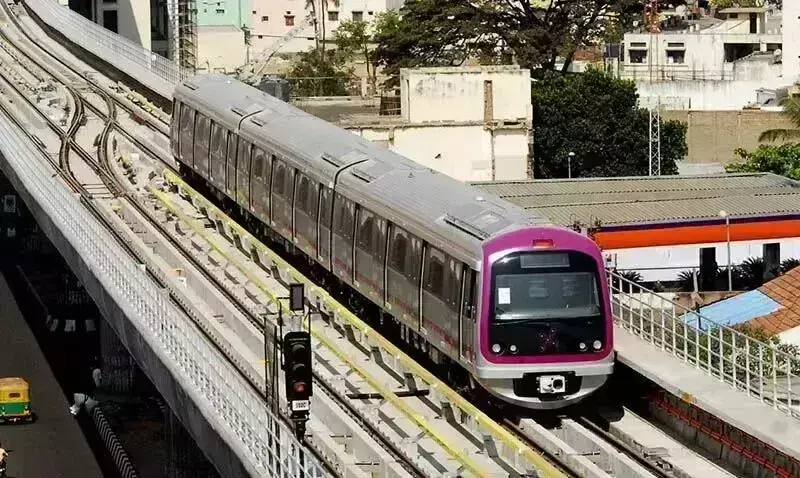 ಮೆಟ್ರೋ ರೈಲಿನಲ್ಲಿ ಒಂದೇ ದಿನ 9 ಲಕ್ಷಕ್ಕೂ ಅಧಿಕ ಮಂದಿ ಪ್ರಯಾಣ