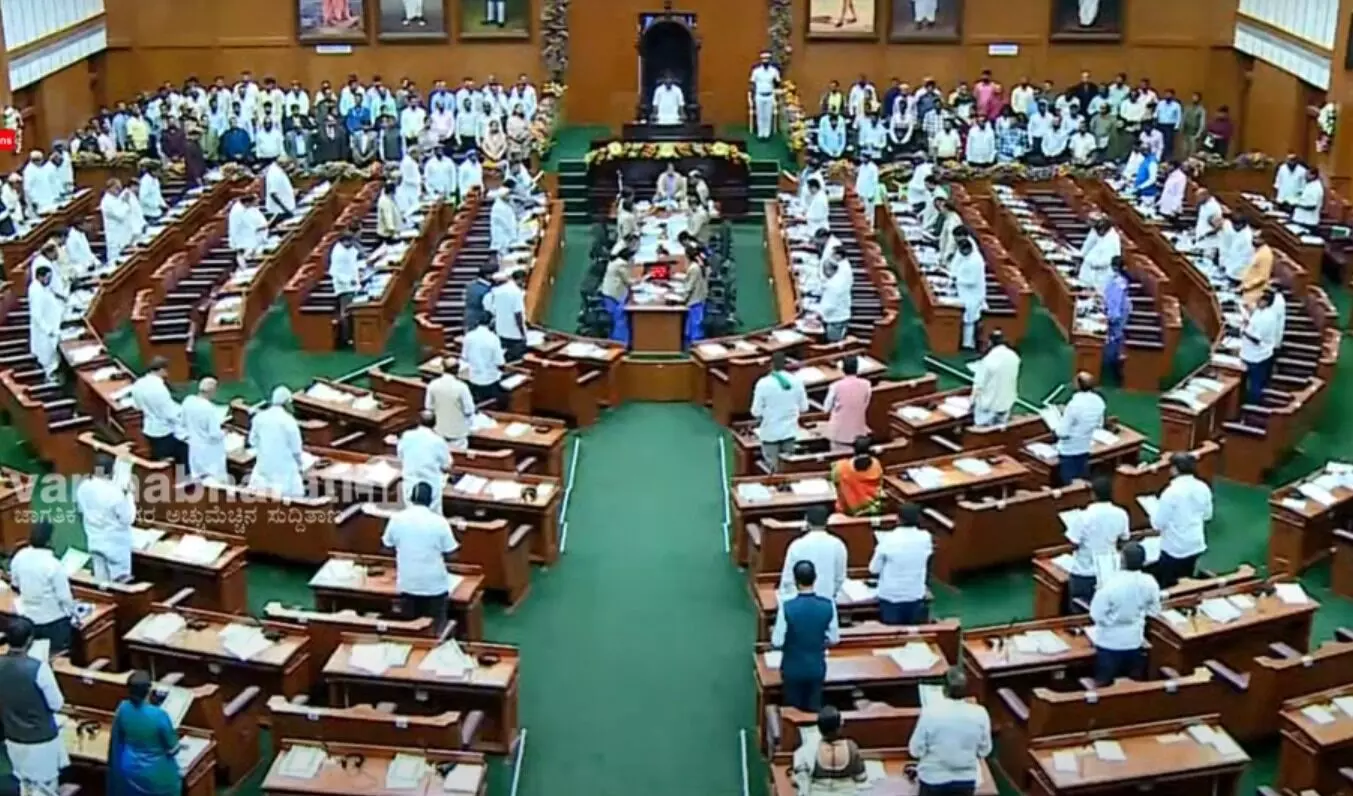 ಬೆಳಗಾವಿ | ಸುವರ್ಣಸೌಧದಲ್ಲಿ ಚಳಿಗಾಲದ ಅಧಿವೇಶನ ಆರಂಭ