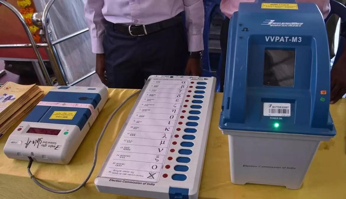 EVMs, VVPATs , Nanded EVMs, VVPATs , Nanded